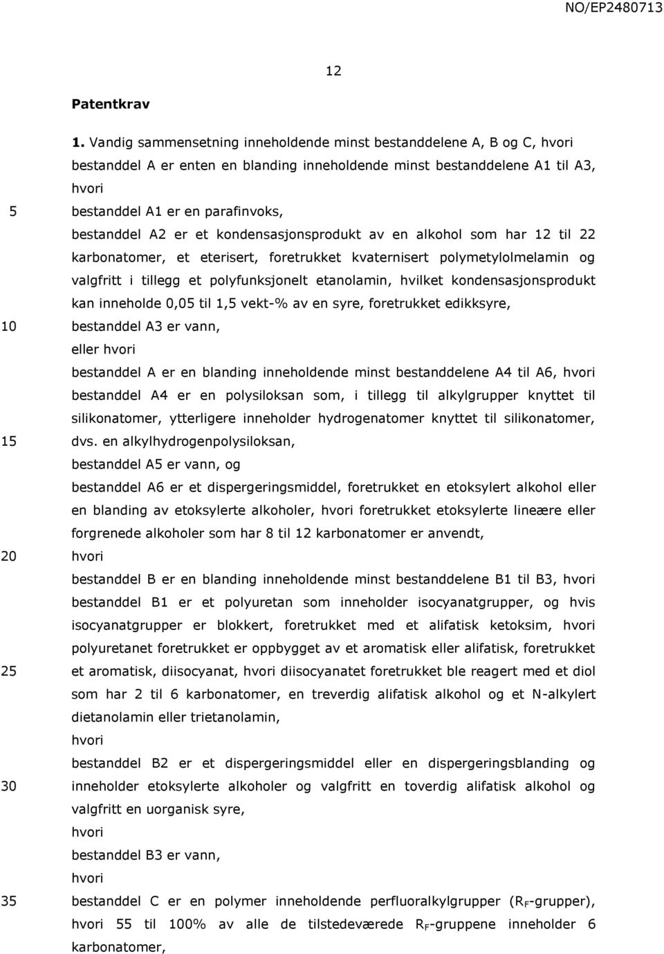 kondensasjonsprodukt av en alkohol som har 12 til 22 karbonatomer, et eterisert, foretrukket kvaternisert polymetylolmelamin og valgfritt i tillegg et polyfunksjonelt etanolamin, hvilket