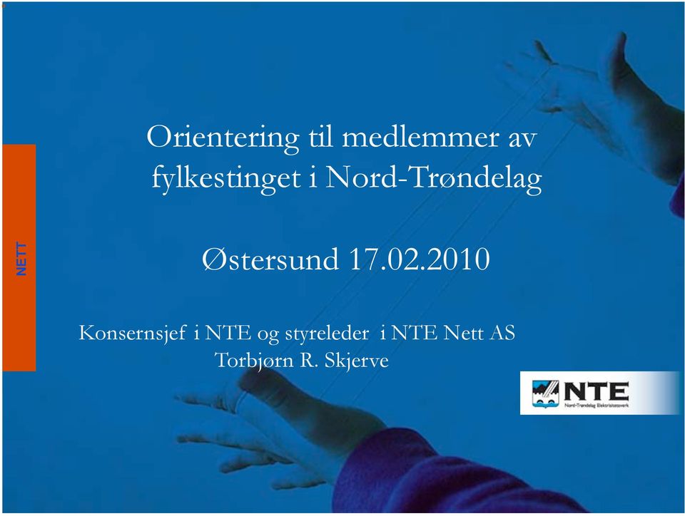 Nett AS ENERGI Østersund 17.02.