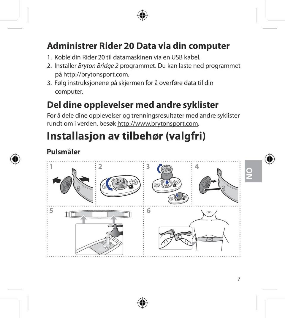 Følg instruksjonene på skjermen for å overføre data til din computer.