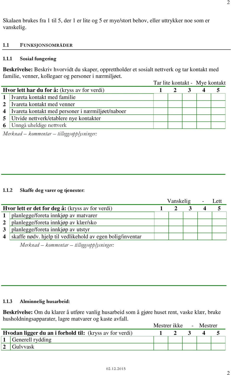 Utvide nettverk/etablere nye kontakter 6 Unngå uheldige nettverk 1.