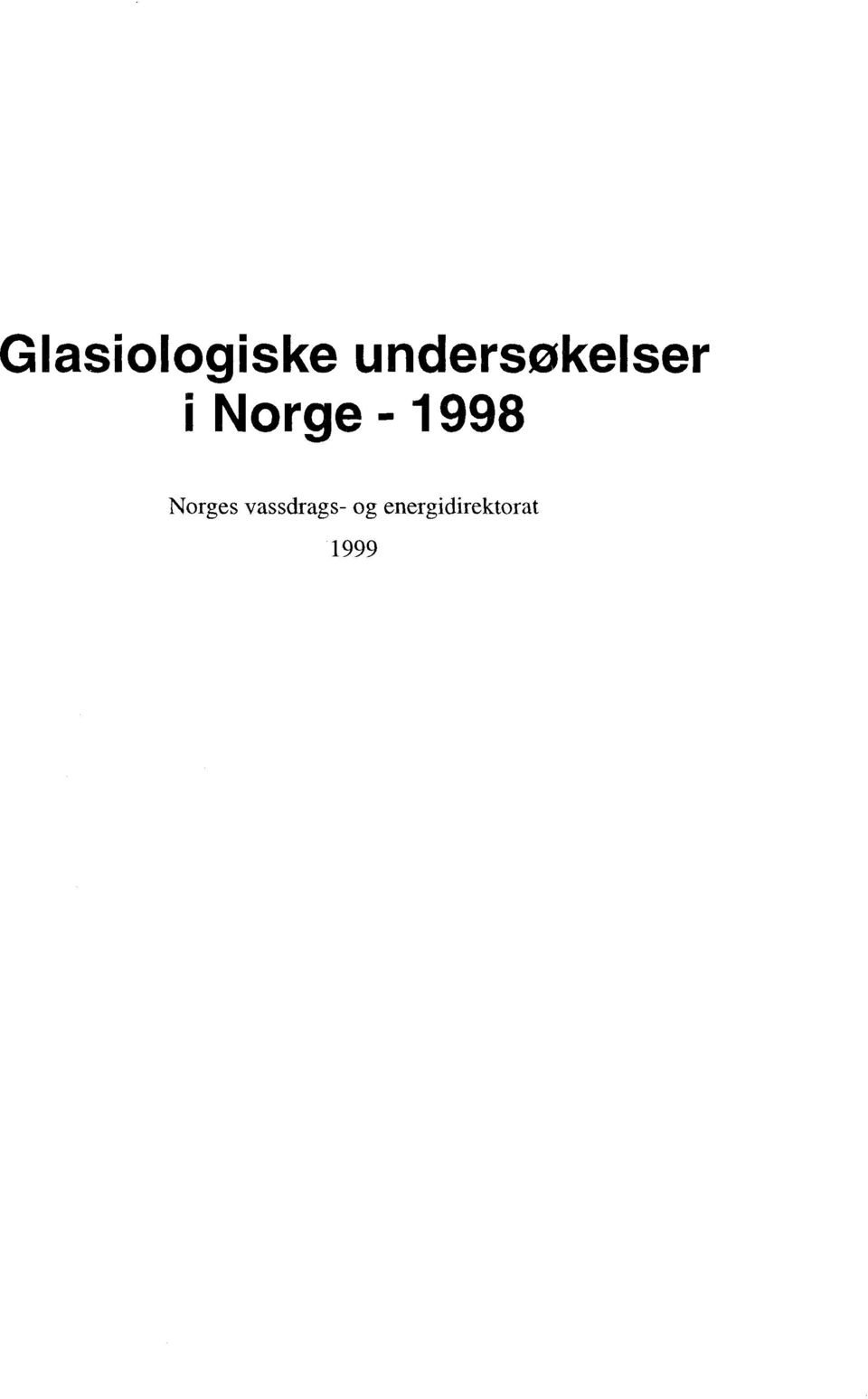 - 1998 Norges