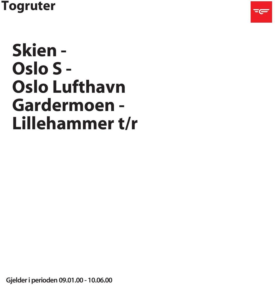 Lillehammer t/r Gjelder i