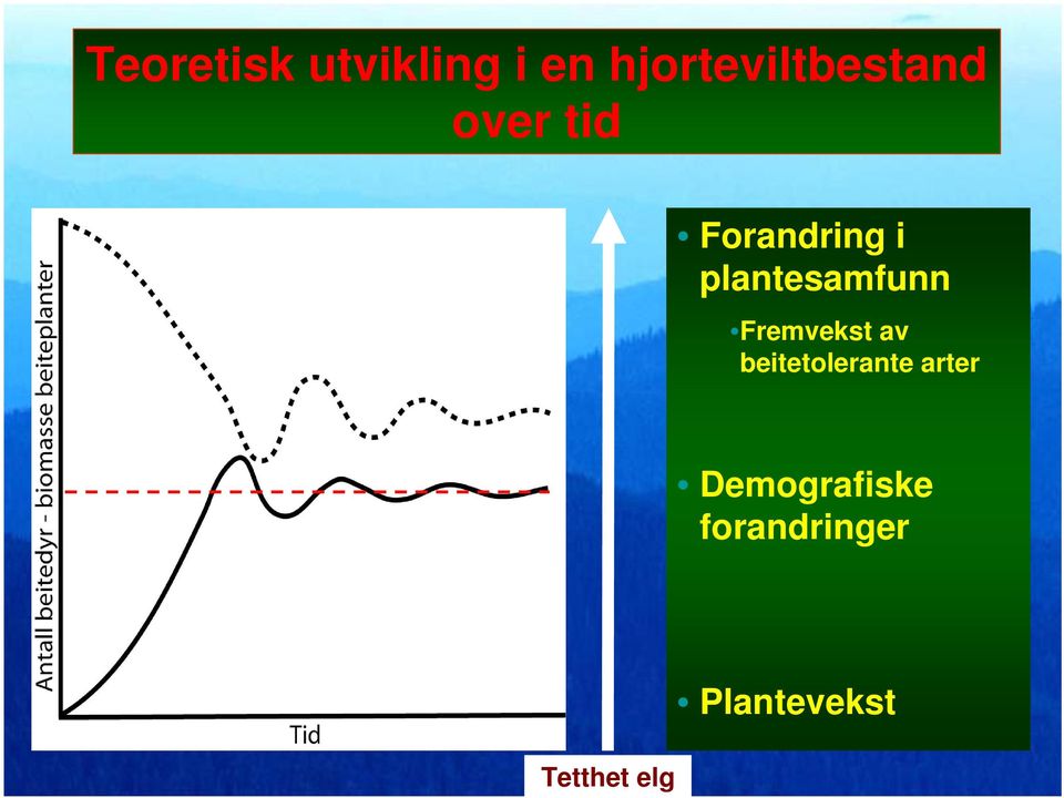 plantesamfunn Fremvekst av beitetolerante