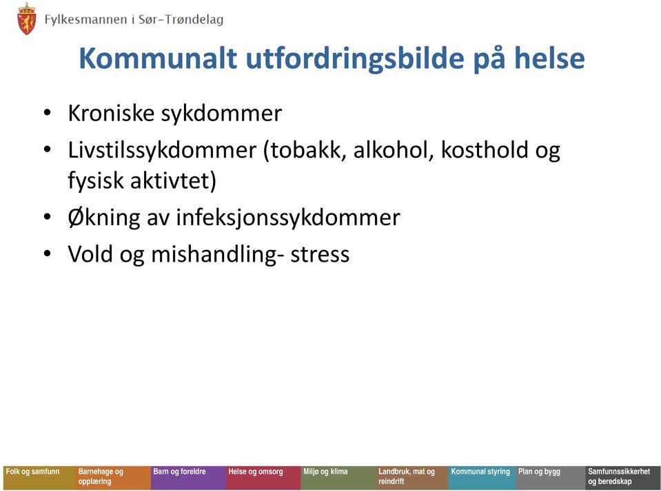 (tobakk, alkohol, kosthold og fysisk