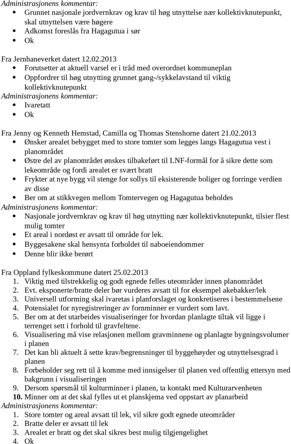 Hemstad, Camilla og Thomas Stenshorne datert 21.02.