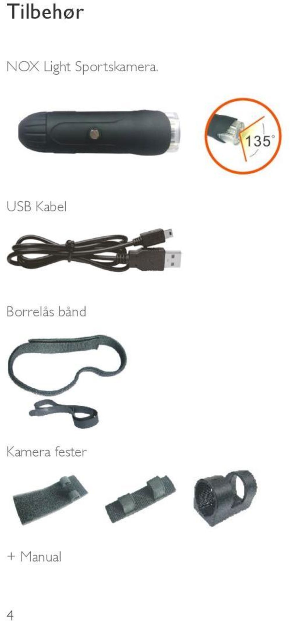 USB Kabel Borrelås