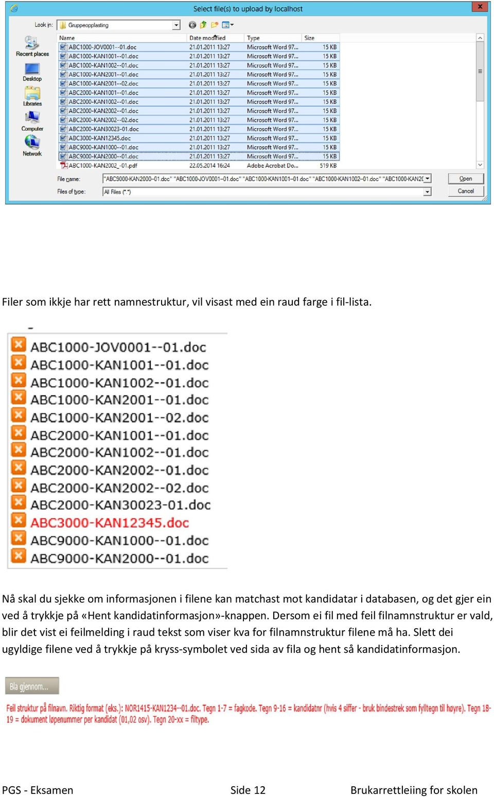 kandidatinformasjon»-knappen.