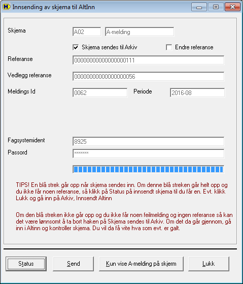 side 6 Klikk Lukk og du kommer til: Klikk Lukk i