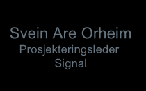 Construction Arna - Bergen Gunnar G. Løvås Ass. jernbanedirektør Styringsstab - Elisabeth Folkestad, spor- og togfrem.korr. - Pro Invenia AS, grunnerverv - Inglin L.