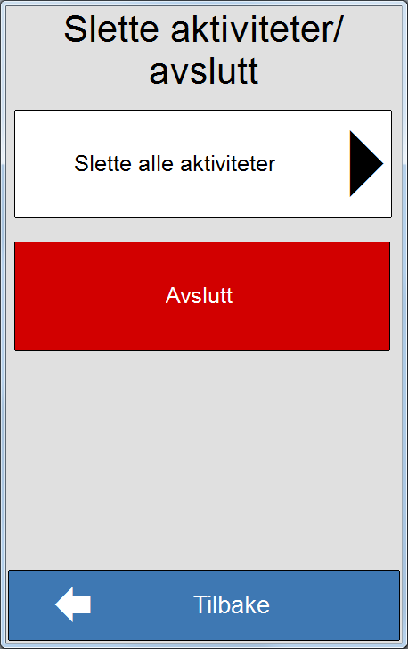 13 Systeminnstillinger Under Systeminnstillinger endres passord og tilganger, ringetone til Telefon, SMS nummer for Send SMS i Aktivitet og kjønn på talesyntesen samt info om programversjonen.