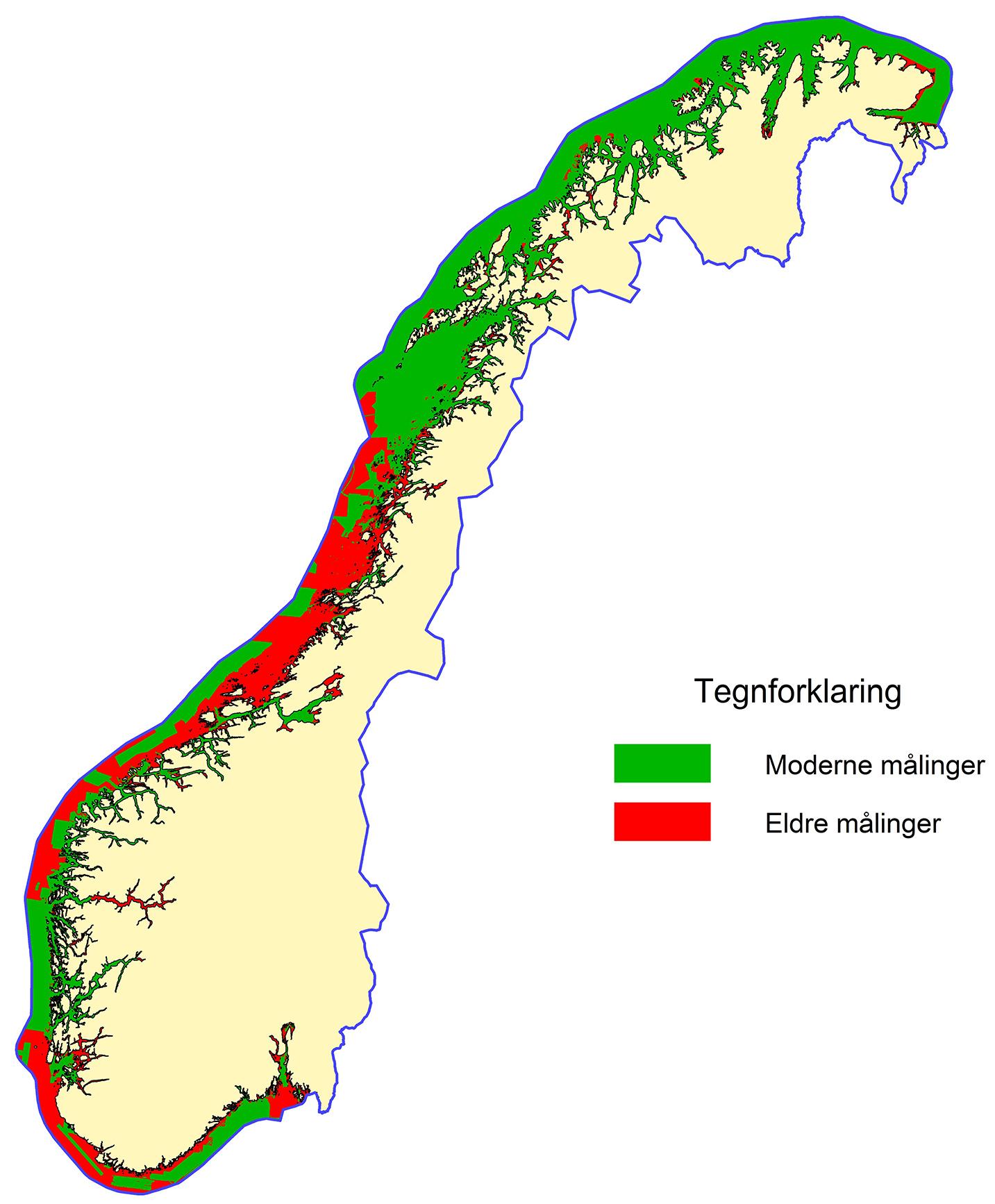 Status norskekysten 0 20 meters