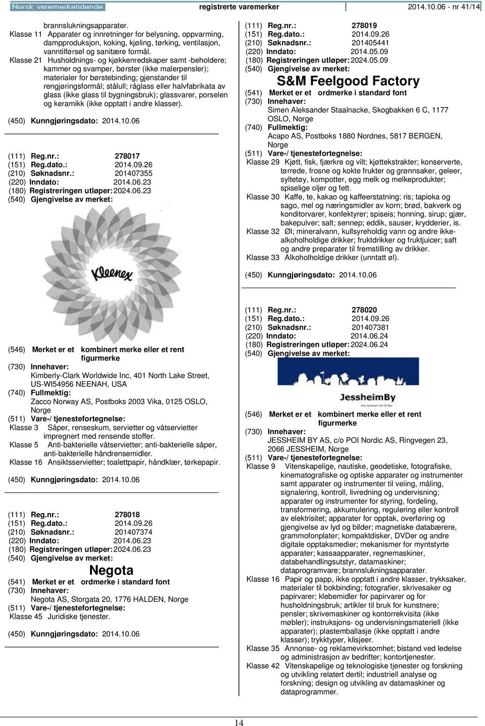 Klasse 21 Husholdnings- og kjøkkenredskaper samt -beholdere; kammer og svamper, børster (ikke malerpensler); materialer for børstebinding; gjenstander til rengjøringsformål; stålull; råglass eller