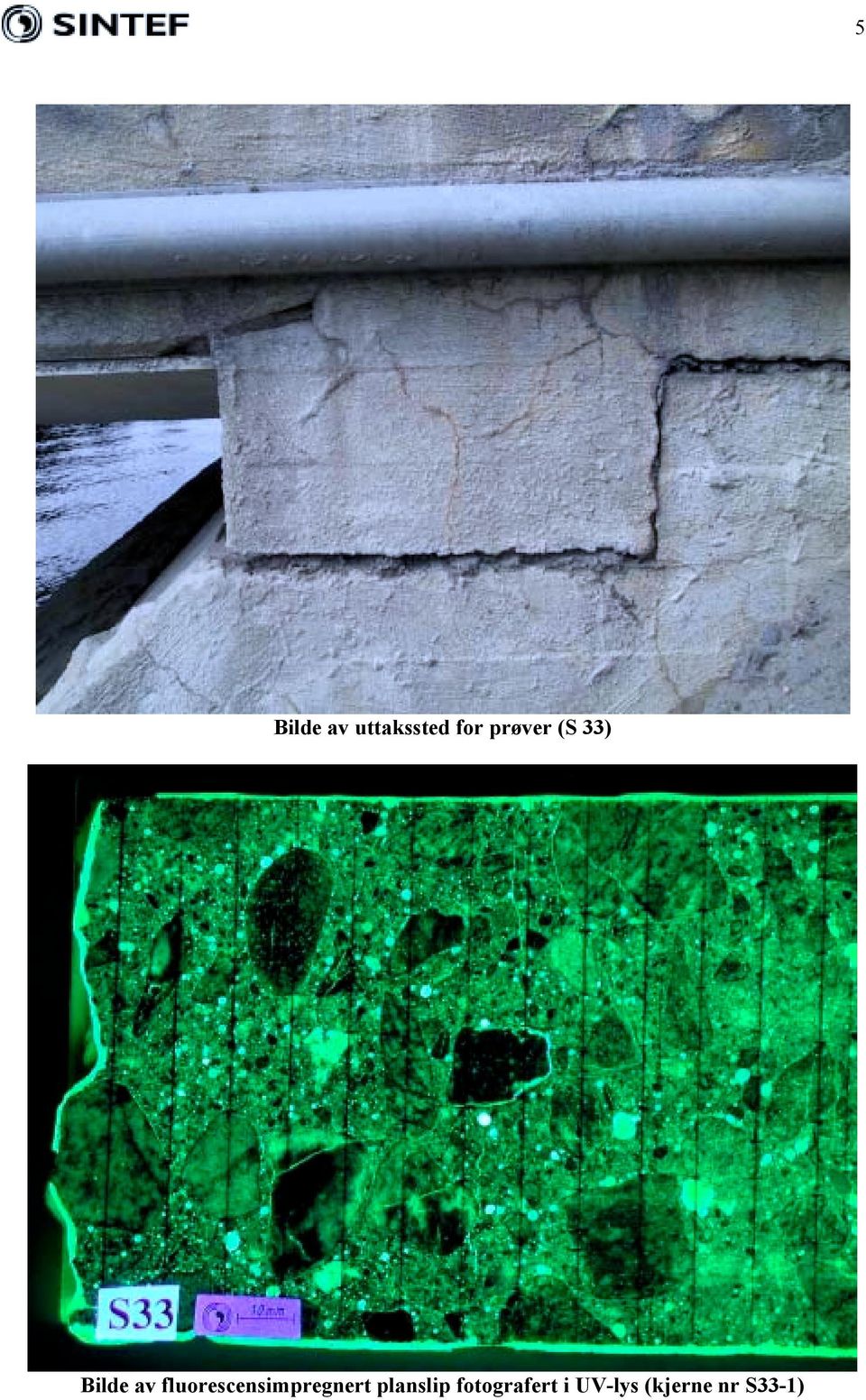 fluorescensimpregnert