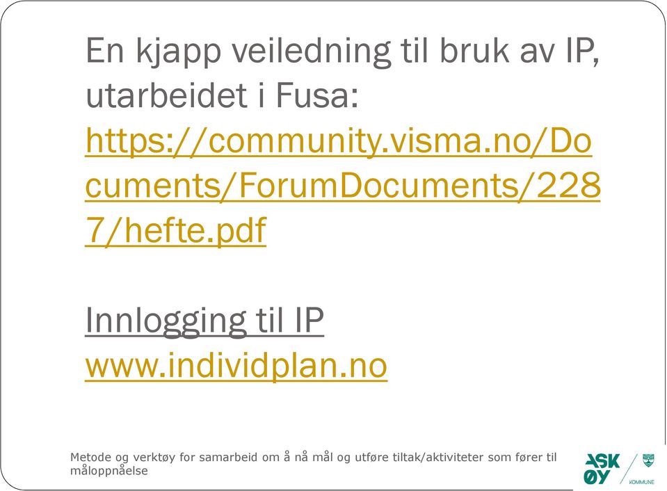 pdf Innlogging til IP www.individplan.