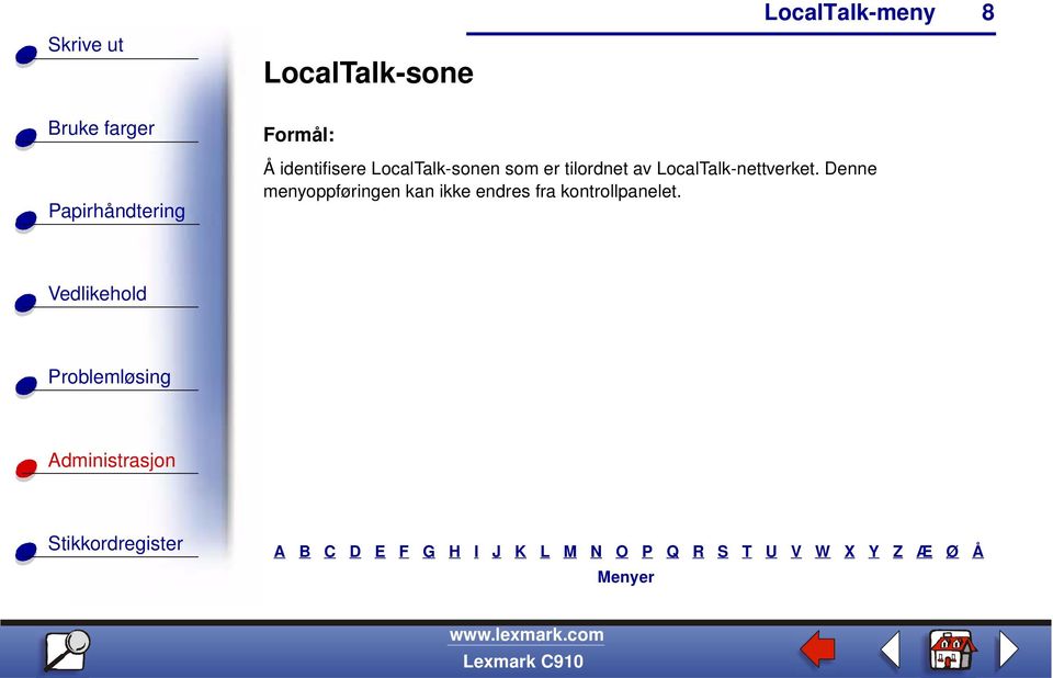 LocalTalk-nettverket.