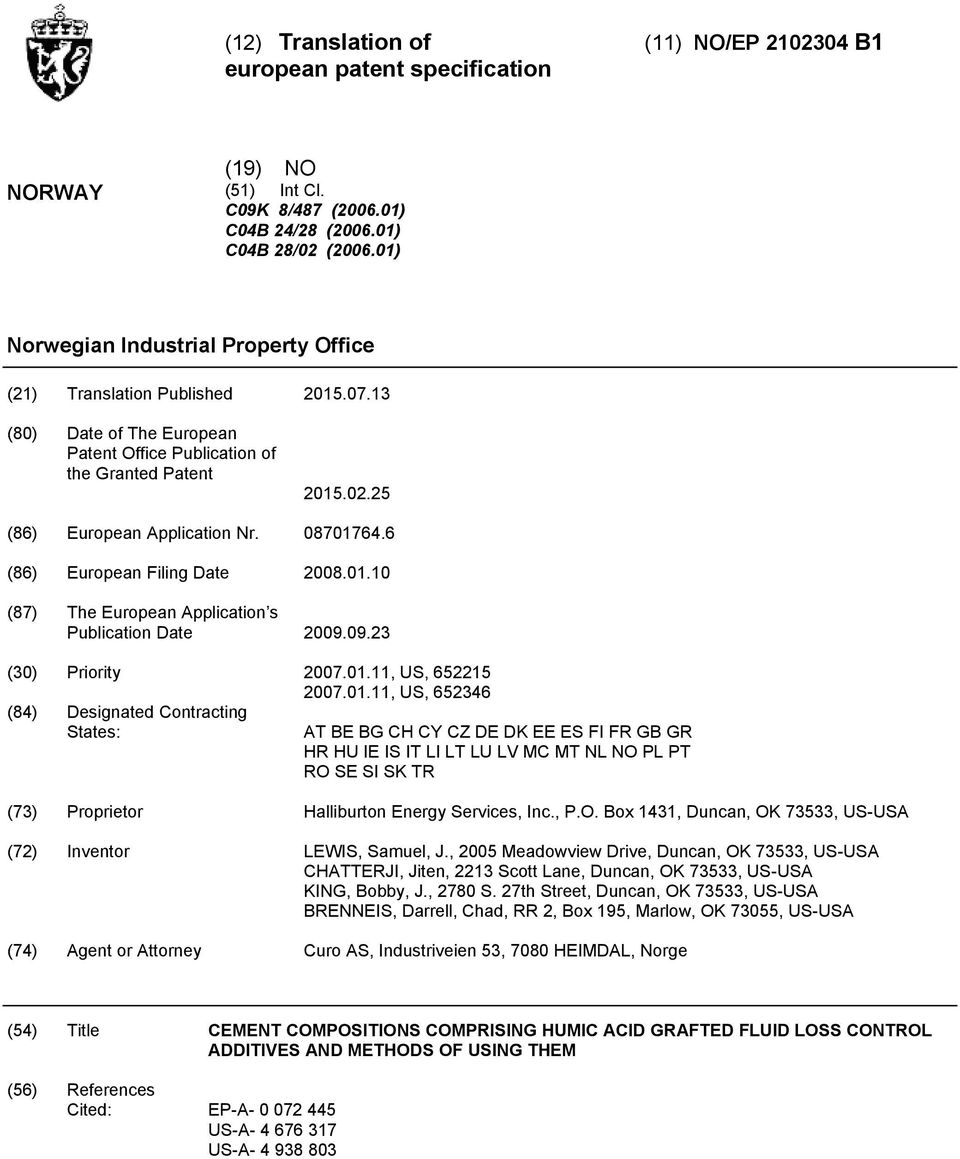 6 (86) European Filing Date 08.01.