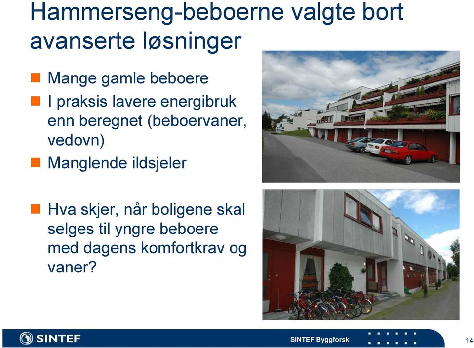 (beboervaner, vedovn) Manglende ildsjeler Hva skjer, når