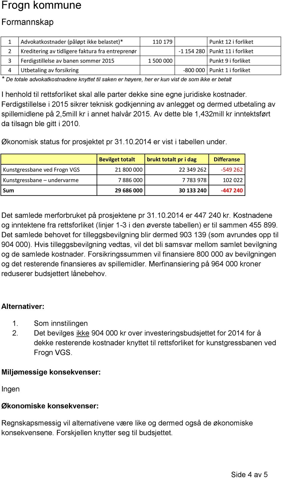 rettsforliket skal alle parter dekke sine egne juridiske kostnader.