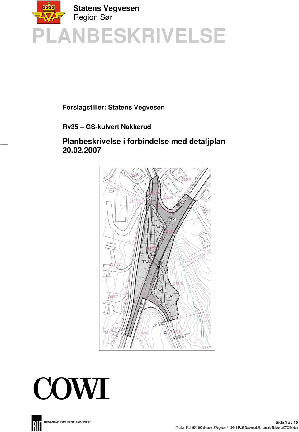 Nakkerud Planbeskrivelse i