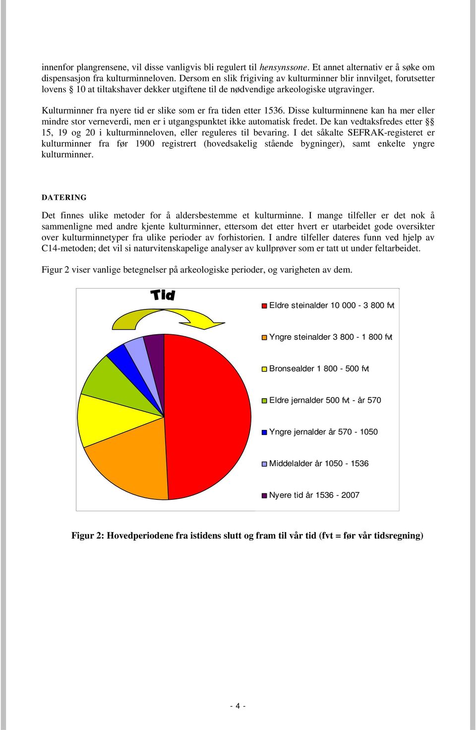 Kulturminner fra nyere tid er slike som er fra tiden etter 1536. Disse kulturminnene kan ha mer eller mindre stor verneverdi, men er i utgangspunktet ikke automatisk fredet.