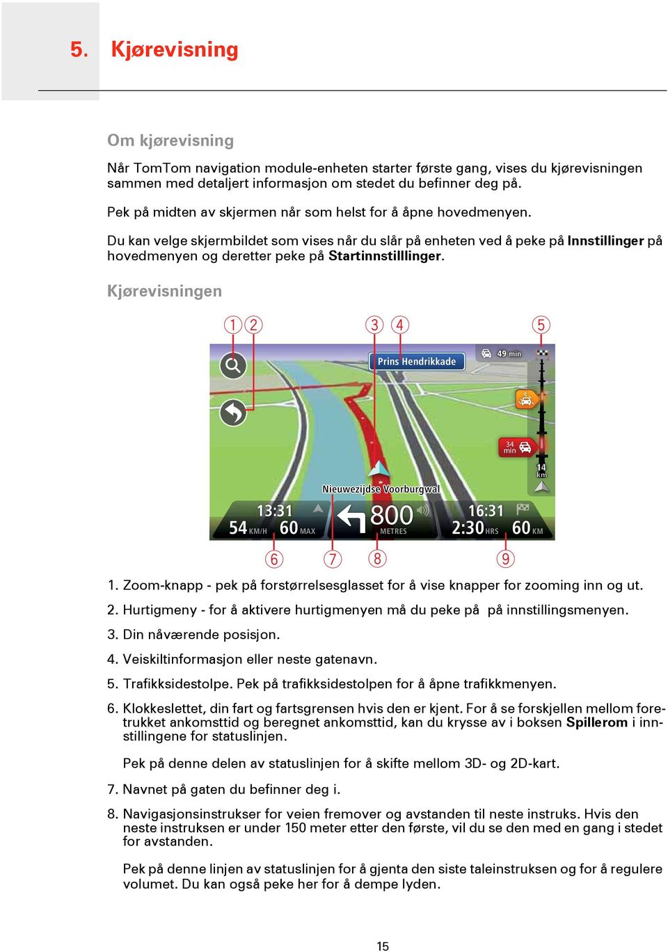 Du kan velge skjermbildet som vises når du slår på enheten ved å peke på Innstillinger på hovedmenyen og deretter peke på Startinnstilllinger.