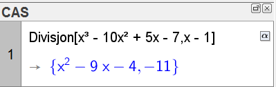 Integralregning Vi kan finne både bestemte og ubestemte integral med GeoGebra.