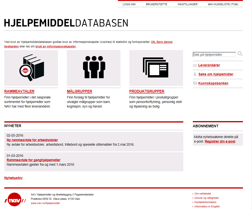 Hjelpemiddeldatabasen