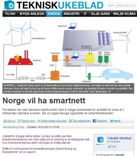 av hendelser blir viktigere» Nye krav skal innfris i distribusjonsnettet:» AMS er kritisk avhengig av et stabilt kommunikasjonsnett» SmartGrid kan bli en