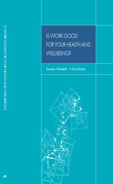 Arbeid helse Work Is Generally Good For You (DWP) Being out of work is associated with poorer physical and mental health Work 1. Can reverse the adverse health effects of unemployment 2.