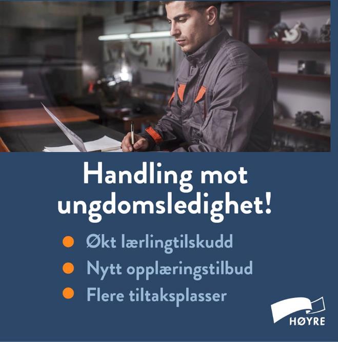 Vil du vite mer om Høyre og politikken vår? Sjekk ut Vikna Høyre på Facebook Eller se www.