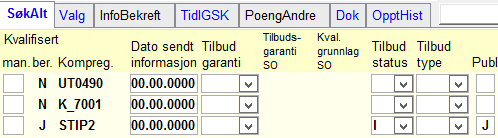 Behandle søknad om stipend tilbud til studenten For å synliggjøre tilbud om stipend på Søknadsweb og for å kunne sende ut brev/e-post med informasjon og betingelser, så må aktuelt «stipendalternativ»