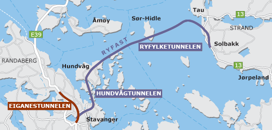 Status prosjekt i Rogaland Rv.
