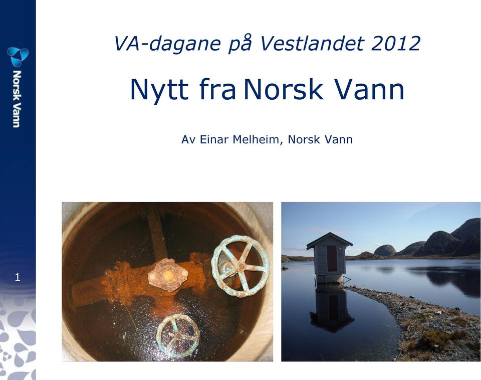 Nytt fra Norsk Vann