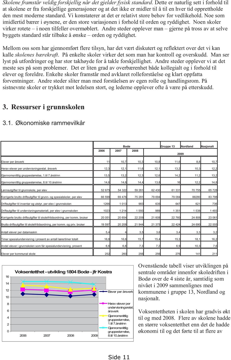 Vi konstaterer at det er relativt store behov for vedlikehold. Noe som imidlertid bærer i øynene, er den store variasjonen i forhold til orden og ryddighet.