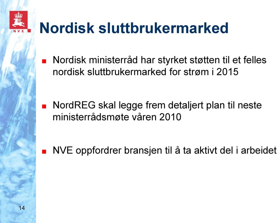 NordREG skal legge frem detaljert plan til neste