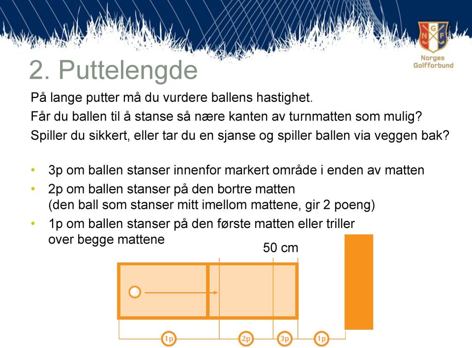 Spiller du sikkert, eller tar du en sjanse og spiller ballen via veggen bak?