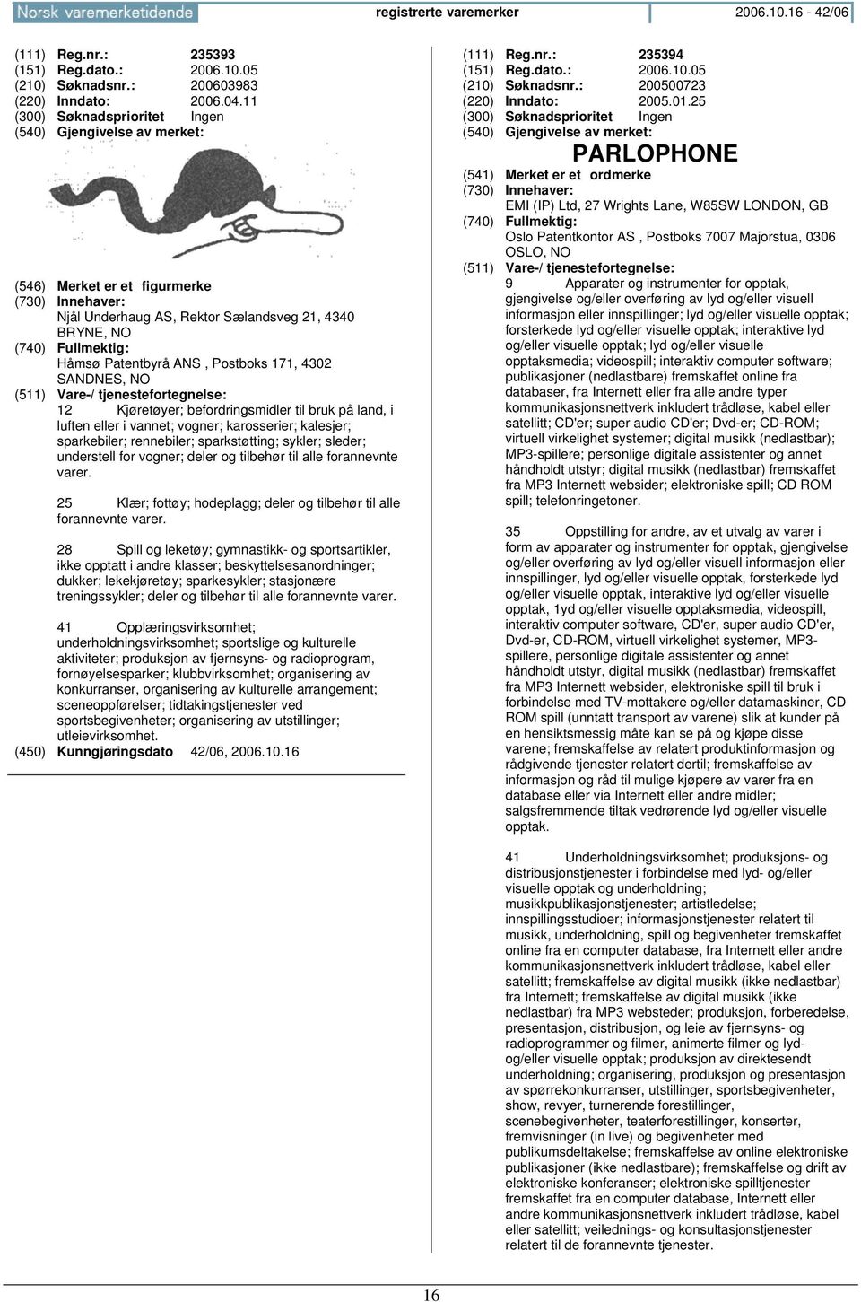 luften eller i vannet; vogner; karosserier; kalesjer; sparkebiler; rennebiler; sparkstøtting; sykler; sleder; understell for vogner; deler og tilbehør til alle forannevnte varer.