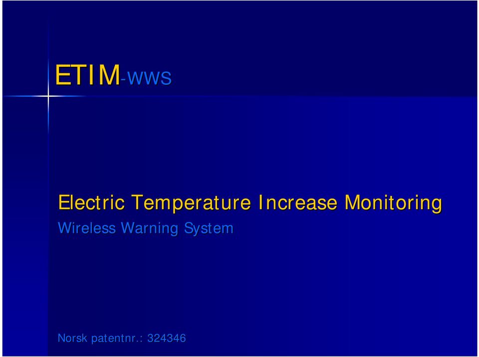 Wireless Warning