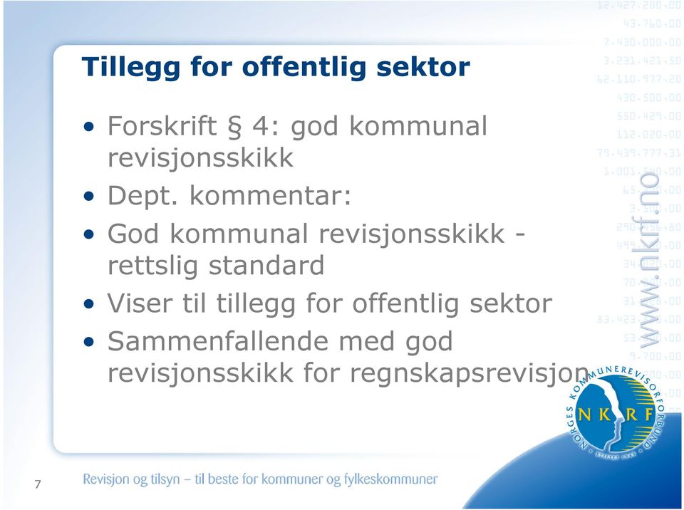 kommentar: God kommunal revisjonsskikk - rettslig standard