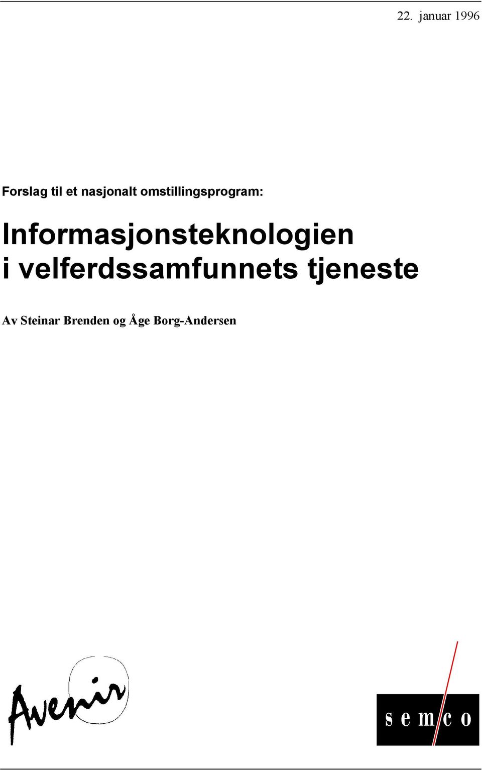 Informasjonsteknologien i