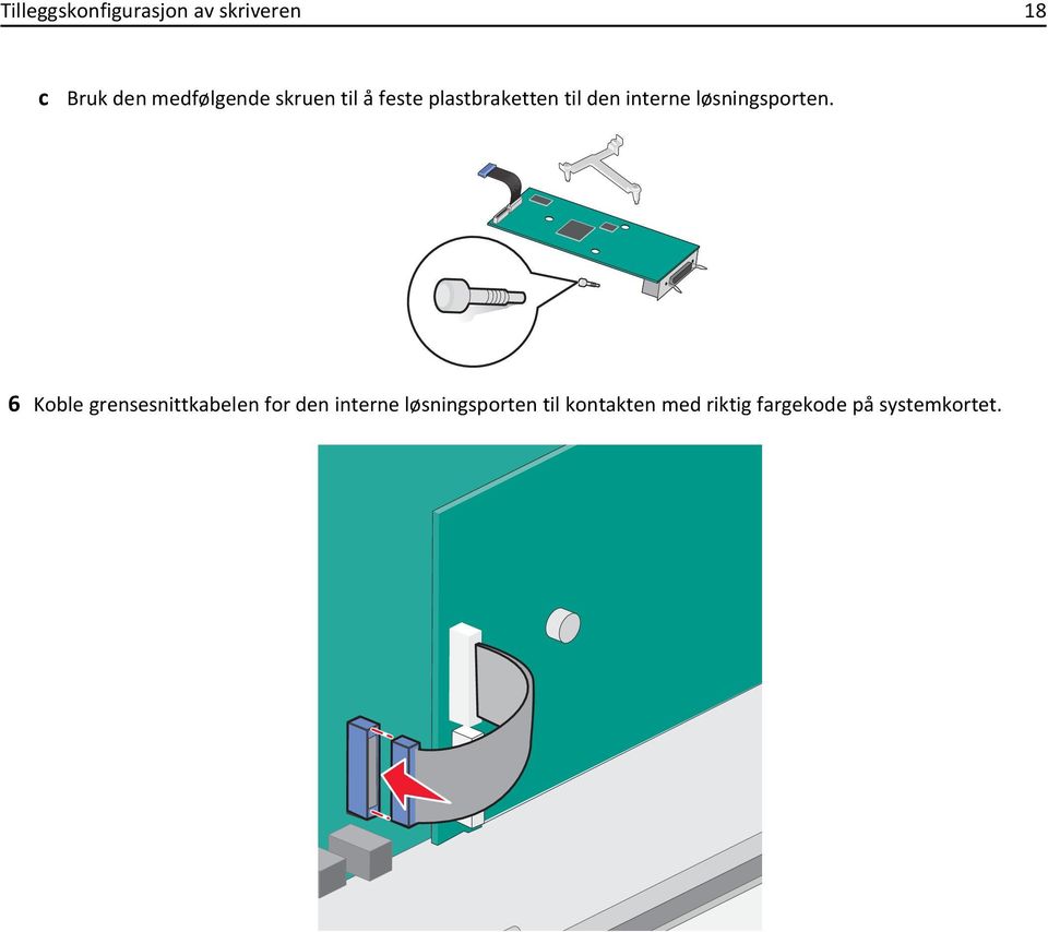 interne løsningsporten.