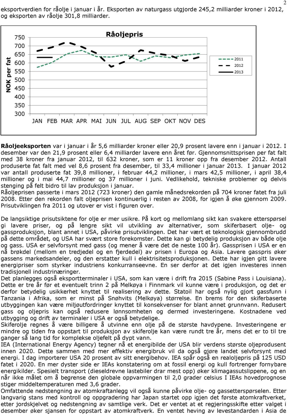 i januar i 2012. I desember var den 21,9 prosent eller 6,4 milliarder lavere enn året før.