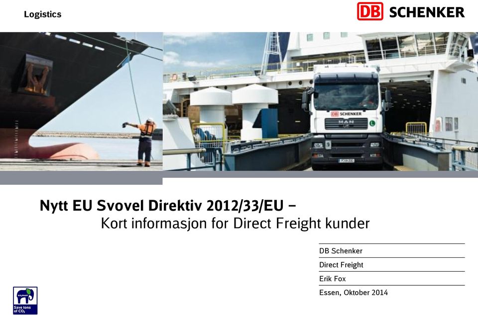 Direct Freight kunder DB Schenker