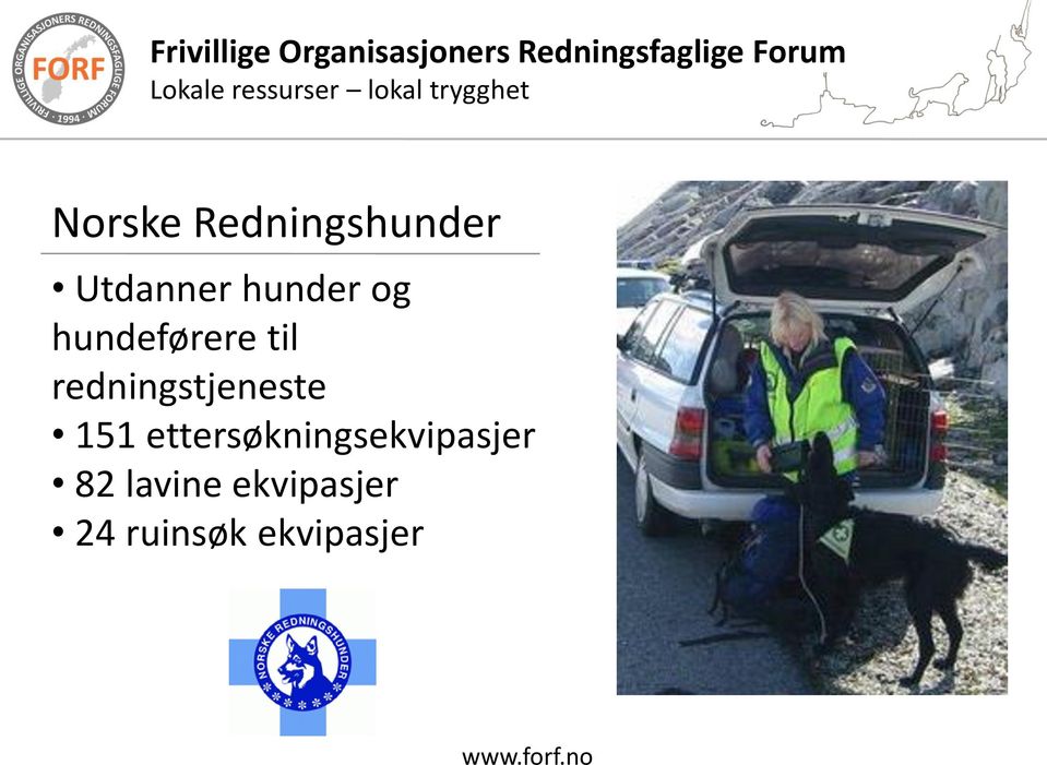 redningstjeneste 151