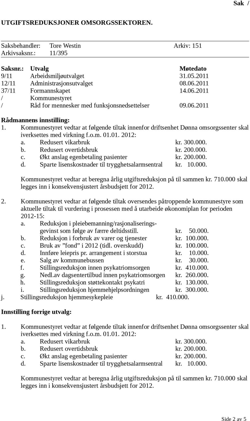 2011 12/11 Administrasjonsutvalget 08.06.