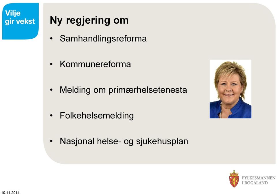 Kommunereforma Melding om