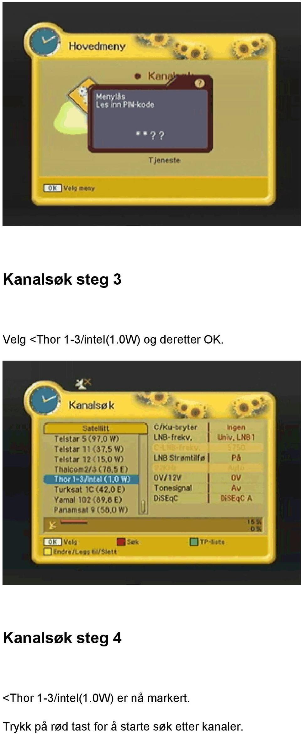 Kanalsøk steg 4 <Thor 1-3/intel(1.