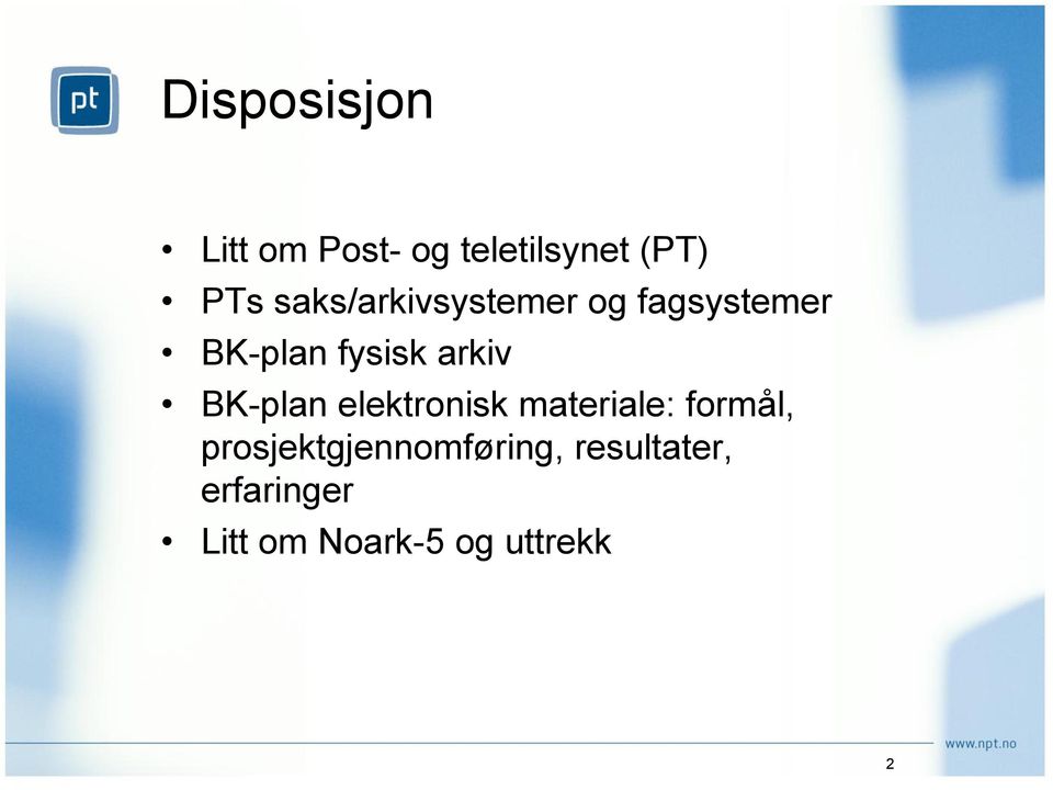 BK-plan elektronisk materiale: formål,