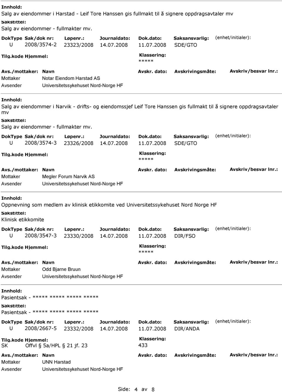 oppdragsavtaler mv Salg av eiendommer - fullmakter mv.