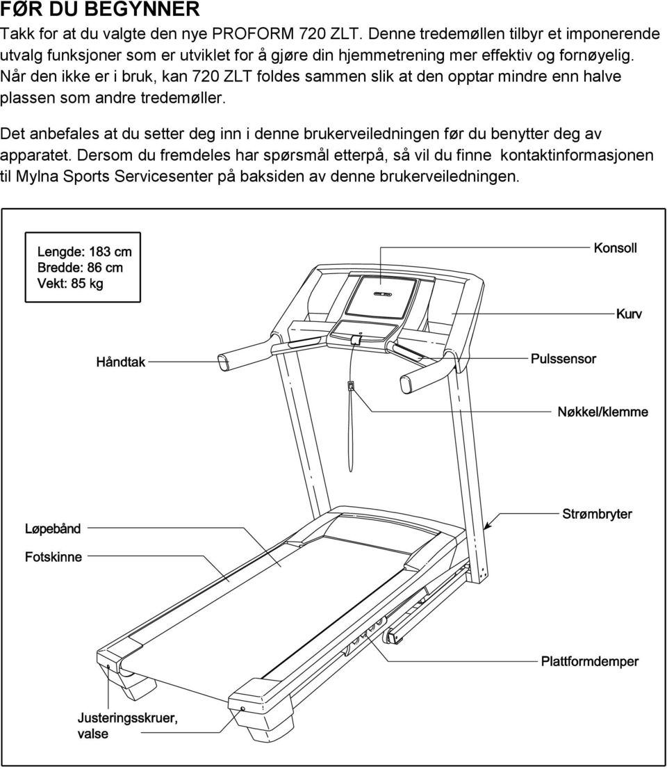 Når den ikke er i bruk, kan 720 ZLT foldes sammen slik at den opptar mindre enn halve plassen som andre tredemøller.